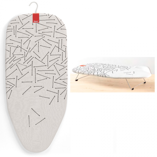 Tabla de planchar RAYEN 6036, 73 x 31 cm, de sobre mesa